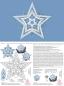 Preview: 626 Klöppelbrief Stern "Arcalis" für Weihnachtsbaumspitze