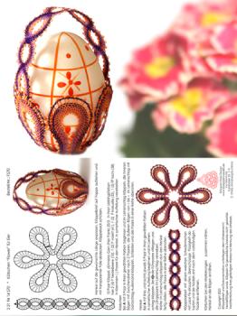 570 Körbchen "Flower" für ein Ei oder kleine Geschenke