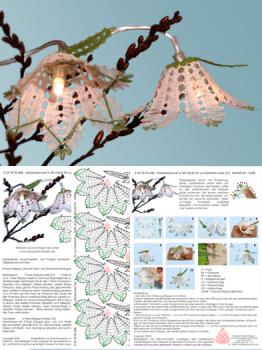 608 Märzenbecher in 3D-Optik für Lichterkette