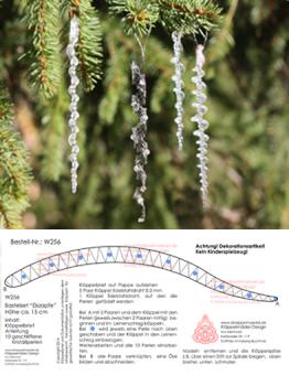 256 Bastelset „Eiszapfen“