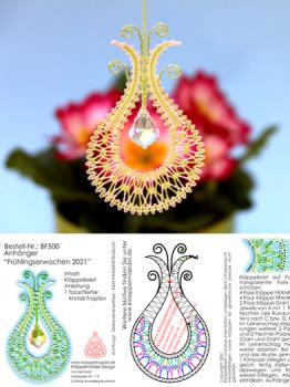 500 Bastelset Anhänger "Frühlingserwachen 2021"