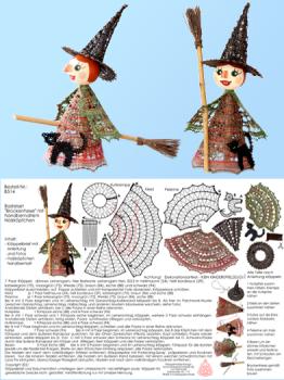 514 Bastel-Set "Brocken-Hexe"