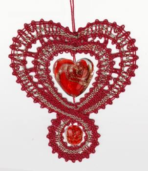 Preview: 640 Bastel-Set Anhänger "Ein Herz für dich"