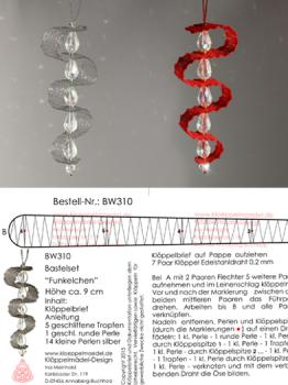 271 Bastelset „Funkelchen“ gold