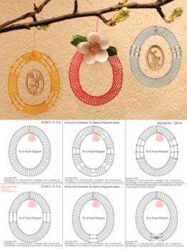 014 Klöppelbrief "Ostereier"