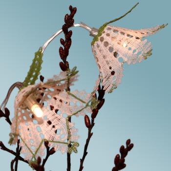 Preview: 608 Märzenbecher in 3D-Optik für Lichterkette