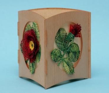 Preview: 035 Klöppelbrief "Rosen"