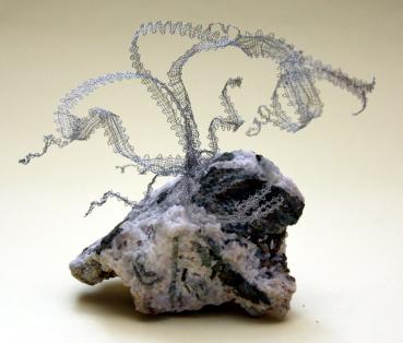 Preview: 154 Klöppelbrief „Silberlocke“ Miniatur