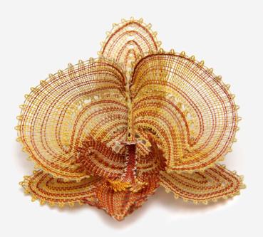 Preview: 174 Klöppelbrief Orchidee „Phalenopsis“