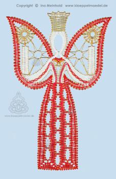 Preview: 312 Klöppelbrief „Lichterengel"