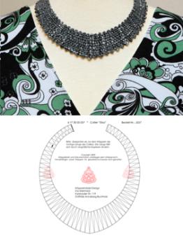 057 Klöppelbrief Collier "Elisa"