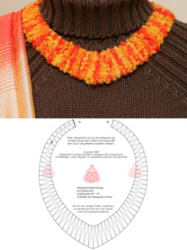 058 Klöppelbrief Collier "Fiona"