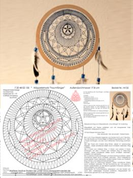 135 Klöppelbrief „Traumfänger“
