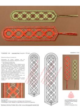 141 Klöppelbrief 2 Lesezeichen