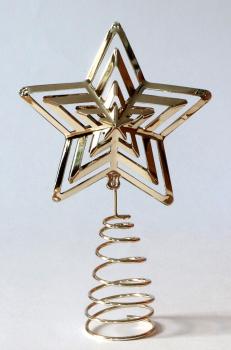 Preview: P160 Aufsatz Stern für Weihnachtsbaum-Spitze