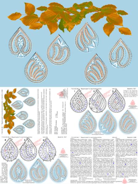 548 "Regentropfen" - 6 verschiedene Motive