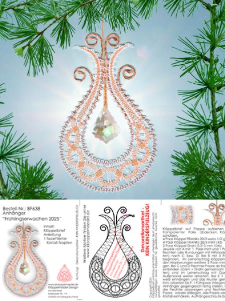 638 Bastelset Anhänger "Frühlingserwachen 2025"