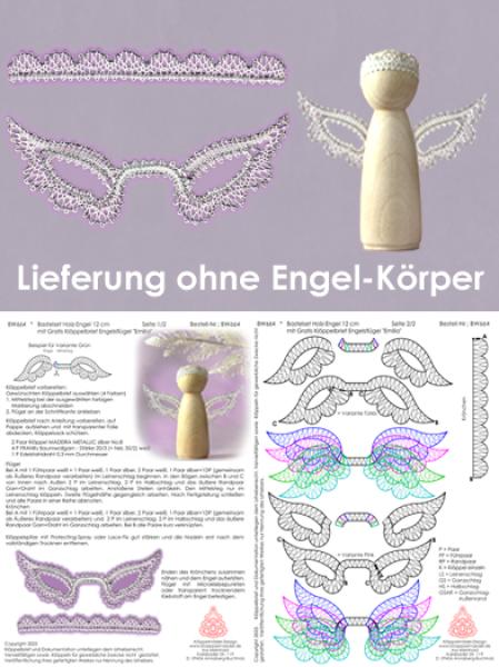 661 Klöppelbrief Engelsflügel "Emilia"