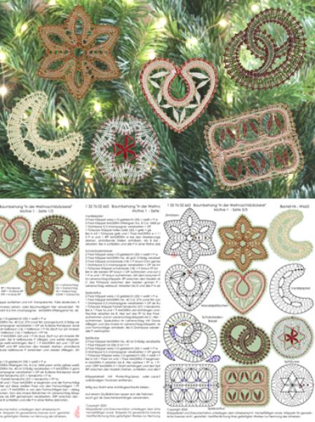 663 Baumbehang "In der Weihnachtsbäckerei" Motive 1