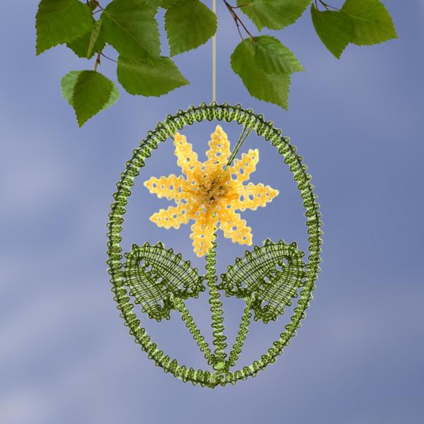 672 Klöppelbrief "Scharbockskraut" - Blümchen des Jahres 2026