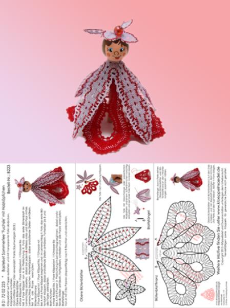 223 Bastelset Sommerfee "Fuchsie"