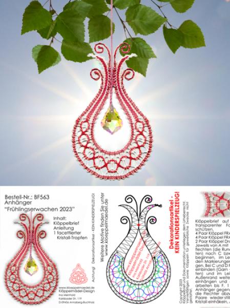 563 Bastelset Anhänger "Frühlingserwachen 2023"