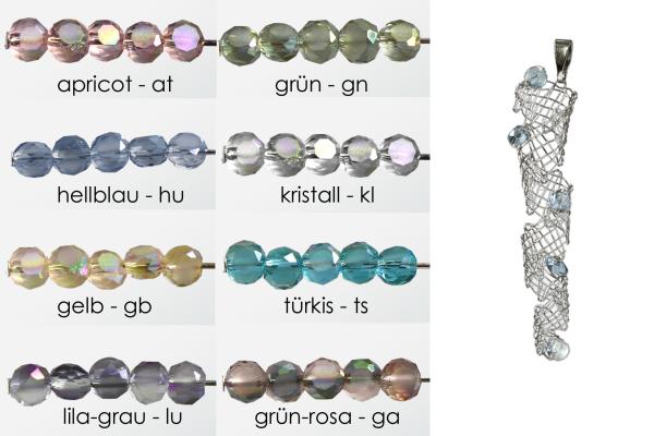 418 Klöppelschmuck Bastelset „Icy“