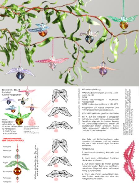 P154 Zubehörset " 6 kleine Vögelchen"