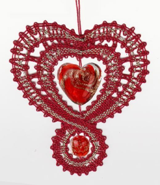 P163 Zubehör-Set Anhänger "Ein Herz für dich"