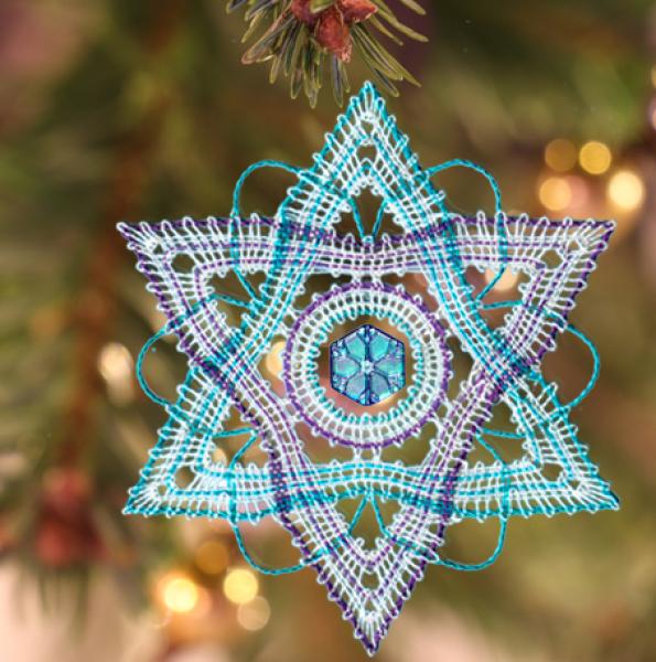 558 Bastel-Set "Schnee-Sternchen 2022"