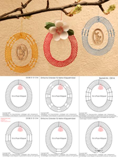 014 Klöppelbrief "Ostereier"