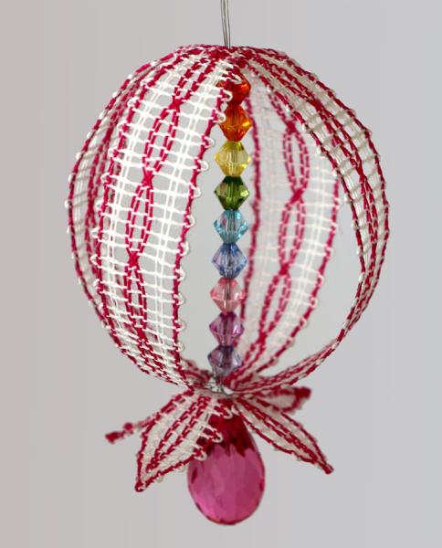 397 Bastelset  „Regenbogentröpfchen“ mit 10 bunten Tropfen aus Acryl