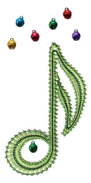 381 Bastelset “Kleine Noten“