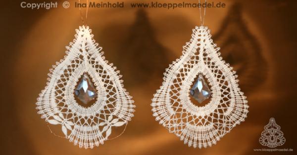 451 Bastelset Anhänger "Facettchen" Kristall