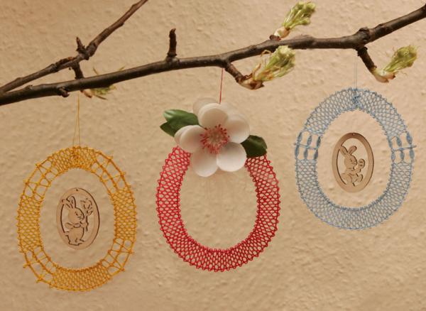 014 Klöppelbrief "Ostereier"