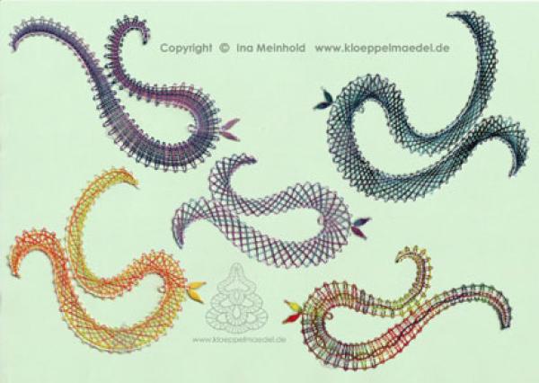 313 Klöppelbrief „Kleine Vögelchen“