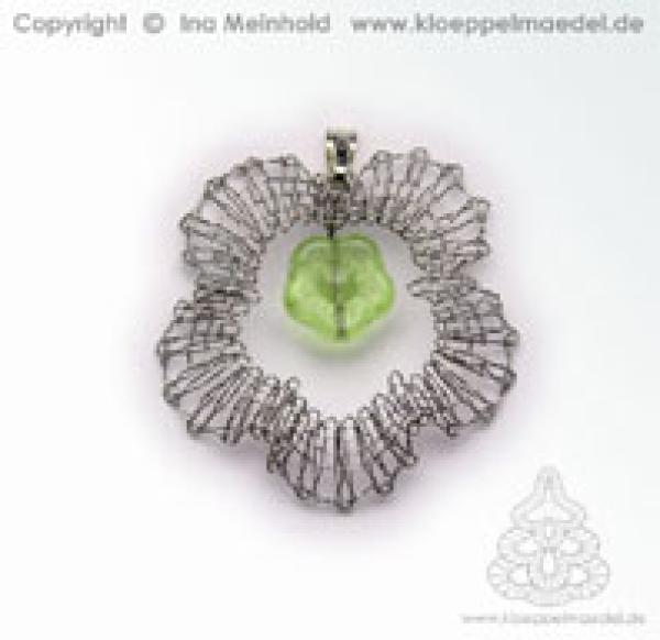 316 Klöppelschmuck Bastelset  „Flower“