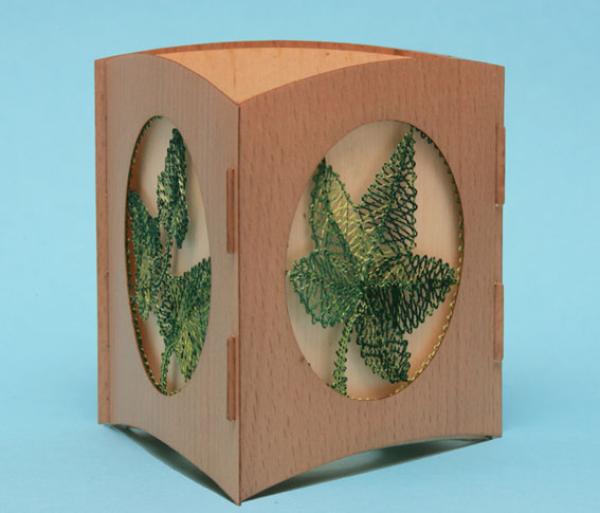 034 Klöppelbrief "Efeu"