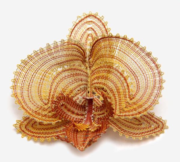 174 Klöppelbrief Orchidee „Phalenopsis“