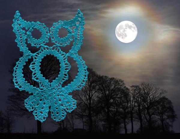 231 Klöppelbrief  „Eule“