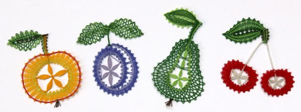 289 Klöppelbrief „Süße Früchtchen“