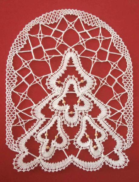 005 Klöppelbrief Fensterbild "Tannenbaum"