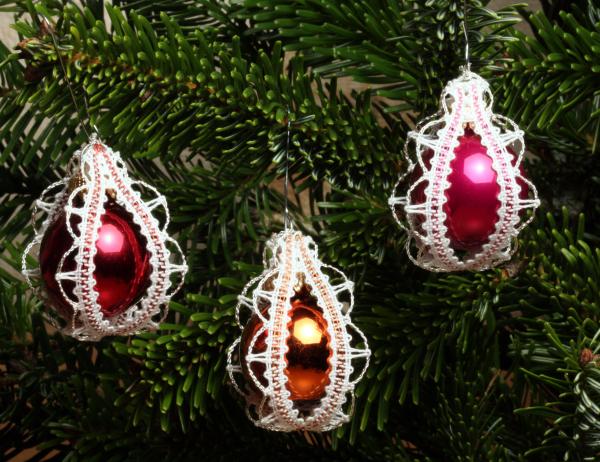 263 Verzierungen für Christbaumkugeln