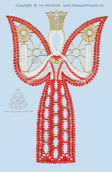 312 Klöppelbrief „Lichterengel"