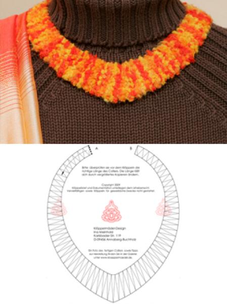 058 Klöppelbrief Collier "Fiona"